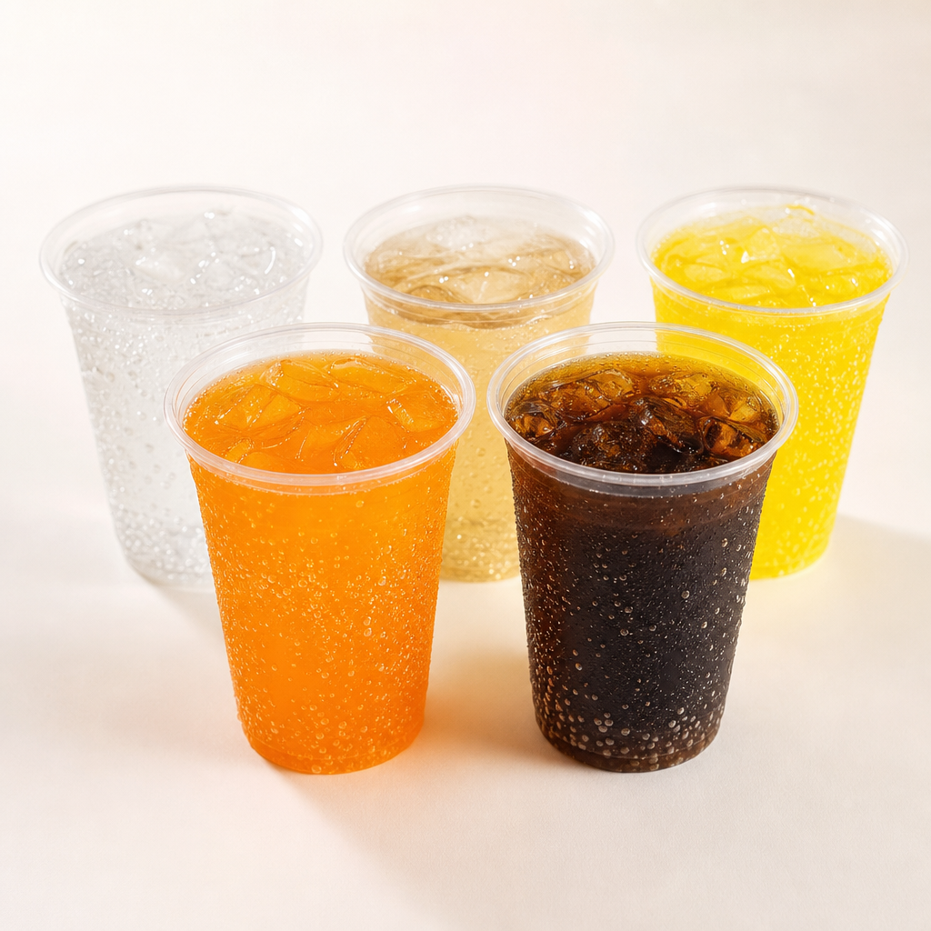 Soda Bottles.