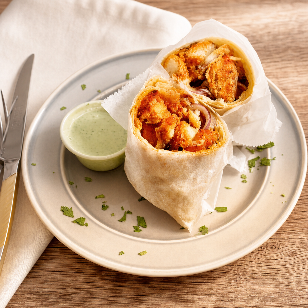 🔥 Chicken Tikka Roll.