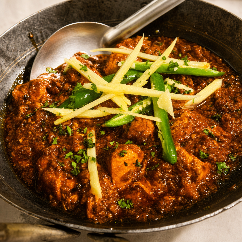 🔥 Chicken Tikka Boneless Karahi.