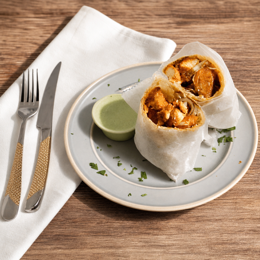 Chicken Tikka Paratha
