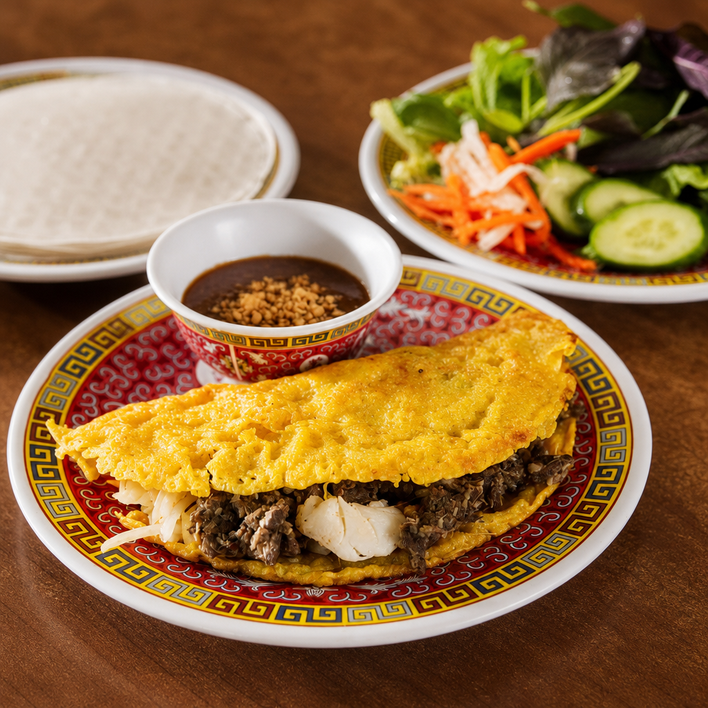 Banh Xeo – Vietnamese Crepe