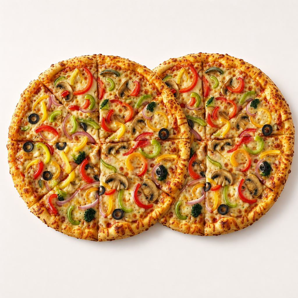 Double Deal: 2 14'' Veggie Good.