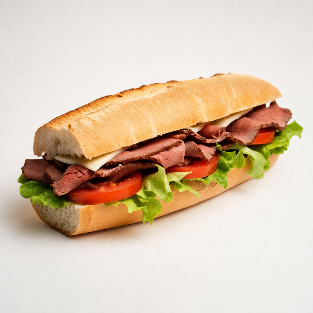 Roast Beef Sandwich.