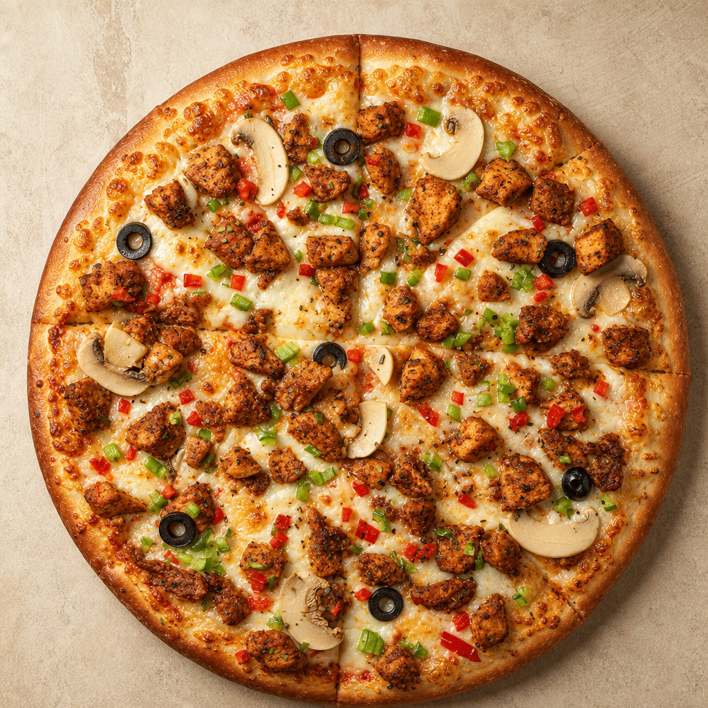 Chicken Pizza.