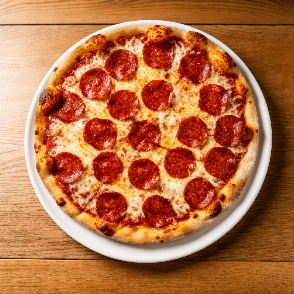 Pepperoni Pizza.