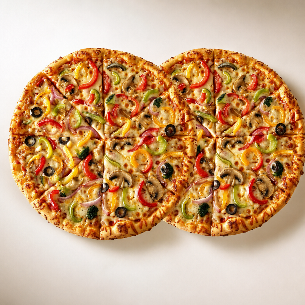 Double Deal: 2 14'' Veggie Good.