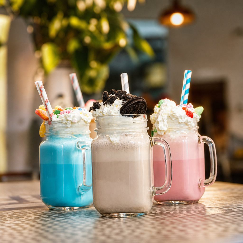 Milk Shakes.