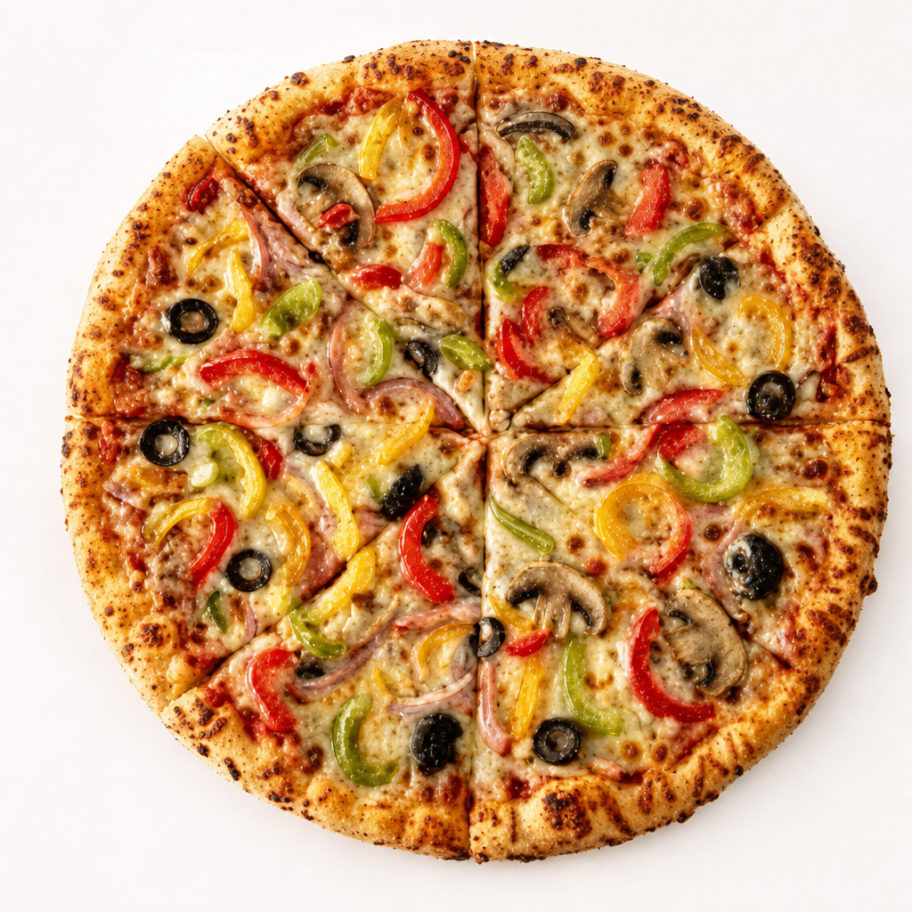 Garden Veggie Pizza.
