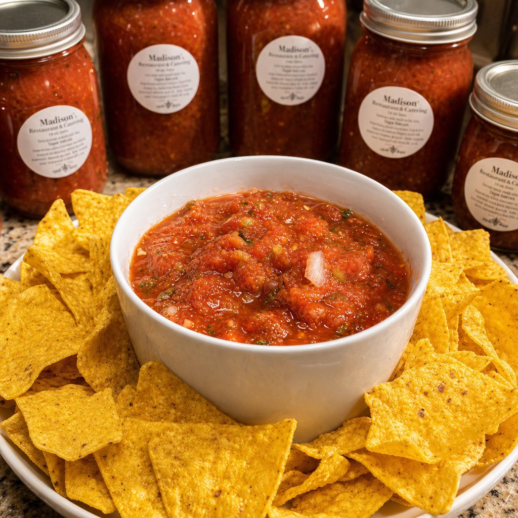 32 oz Hot Salsa.