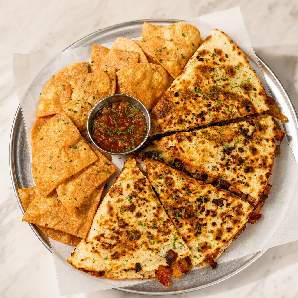 Palak Paneer Quesadilla