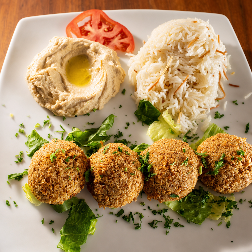 Falafel Lunch.