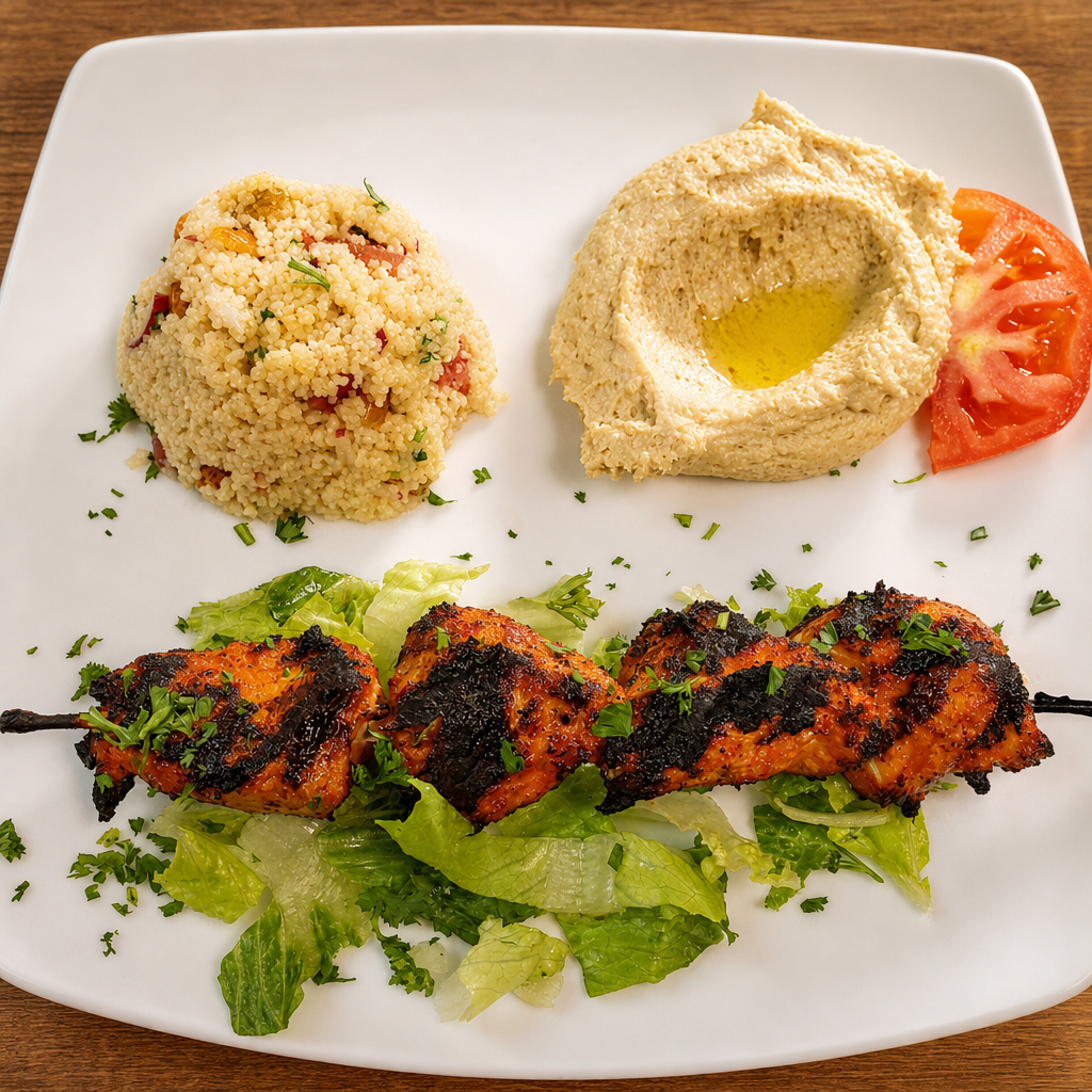 Shish Tawook Lunch.