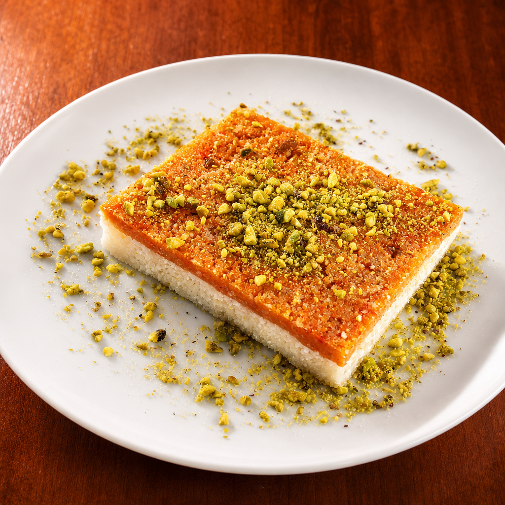 Knaffee w/ Pistachio.