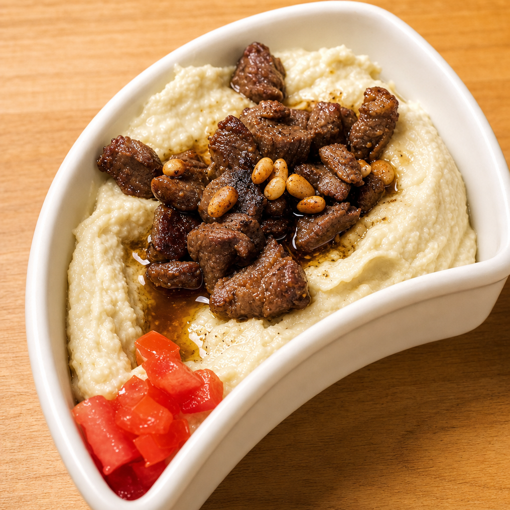 Hummus Bil Lahme.