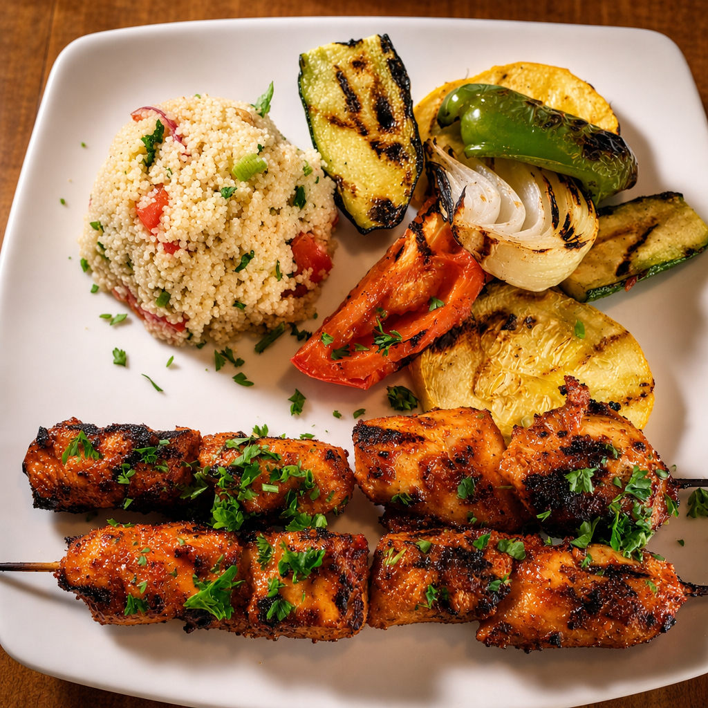 Shish Tawook Dinner.