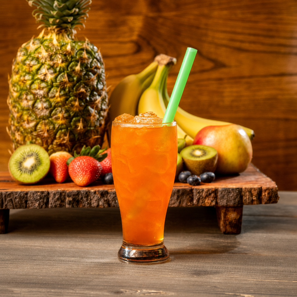 Peach Fruit Tea.