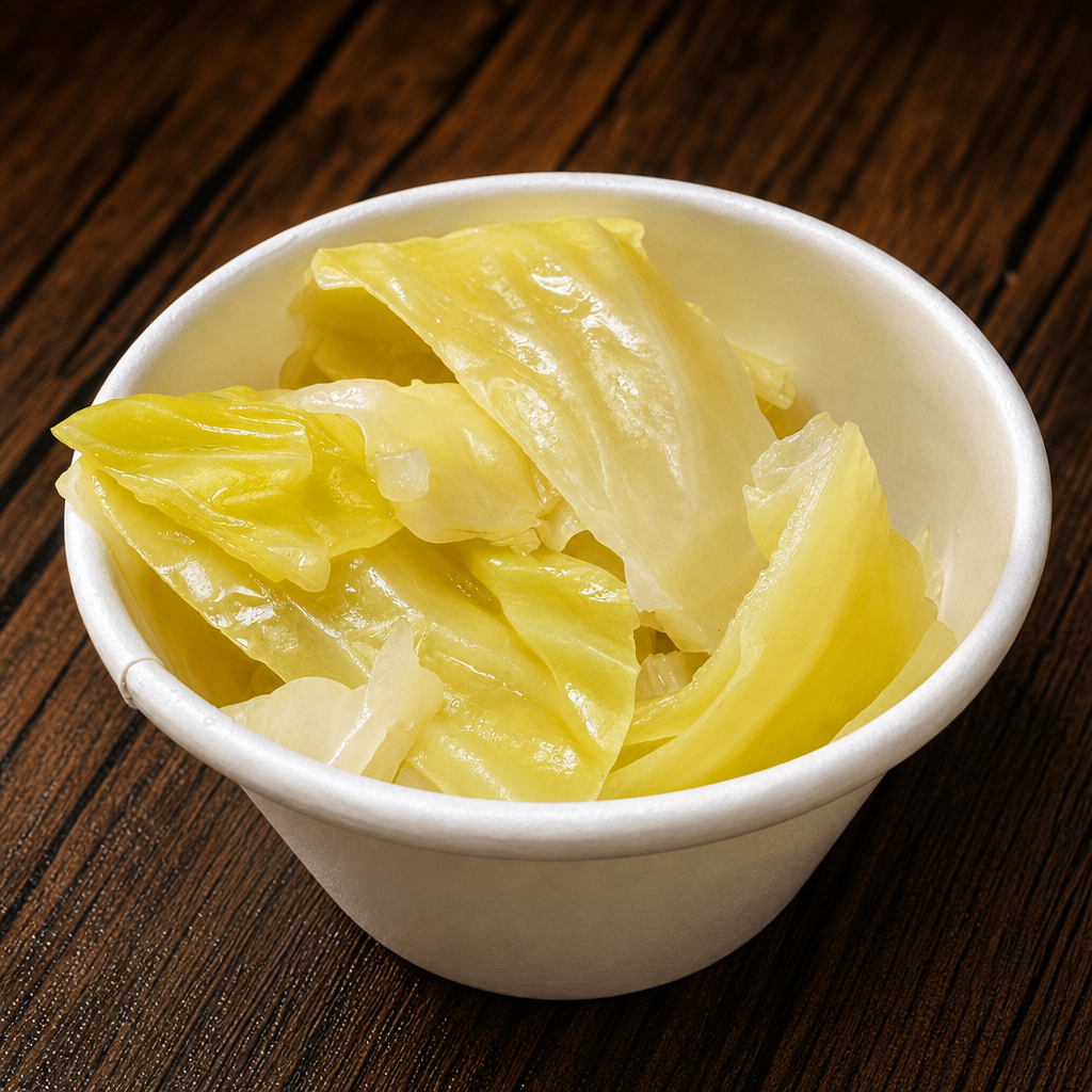 Side Cabbage 4oz cup.