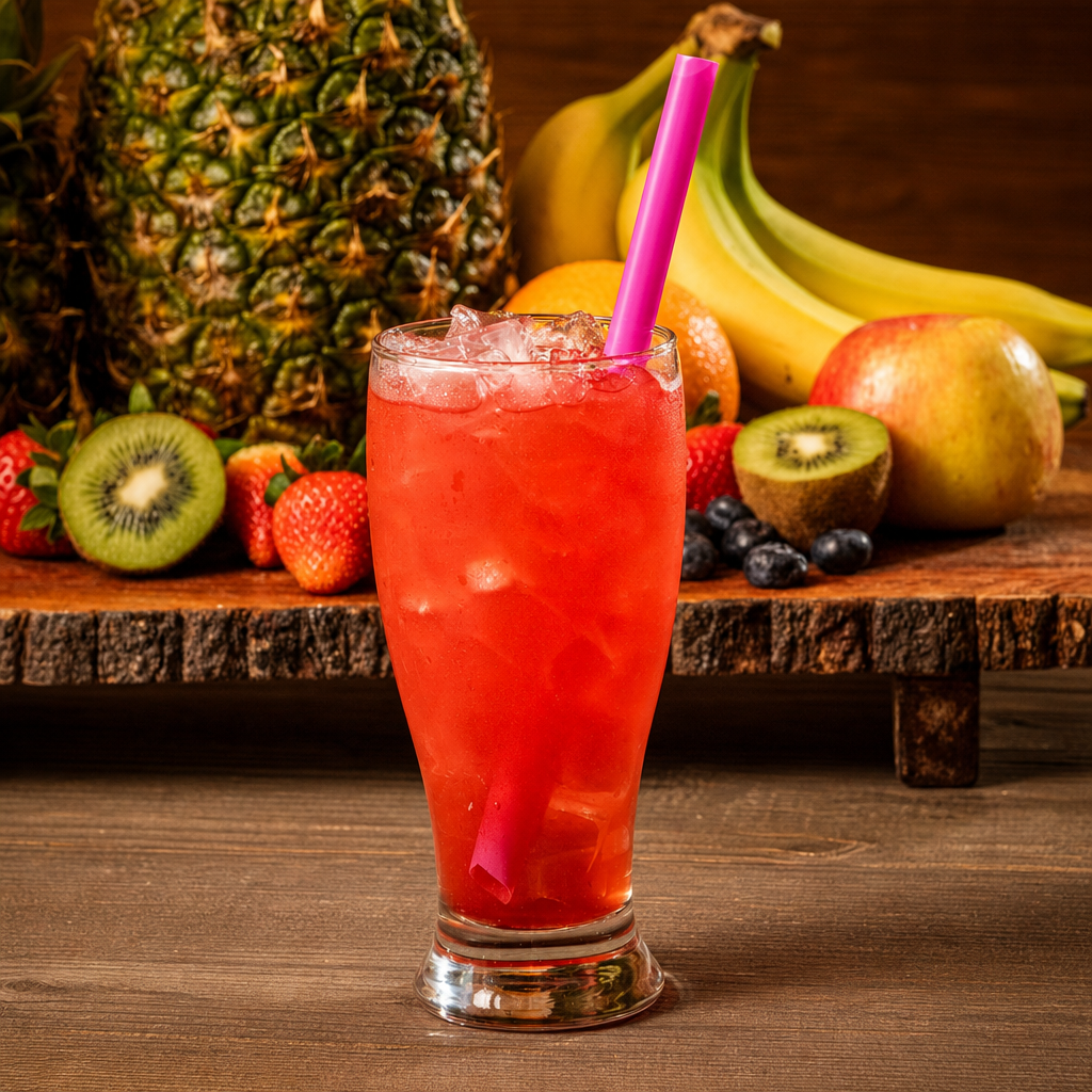 Strawberry Fruit Tea.