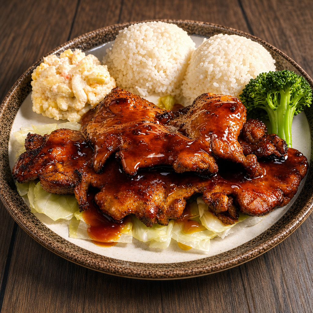 50% OFF Hawaiian BBQ Chicken Regular $13.99.