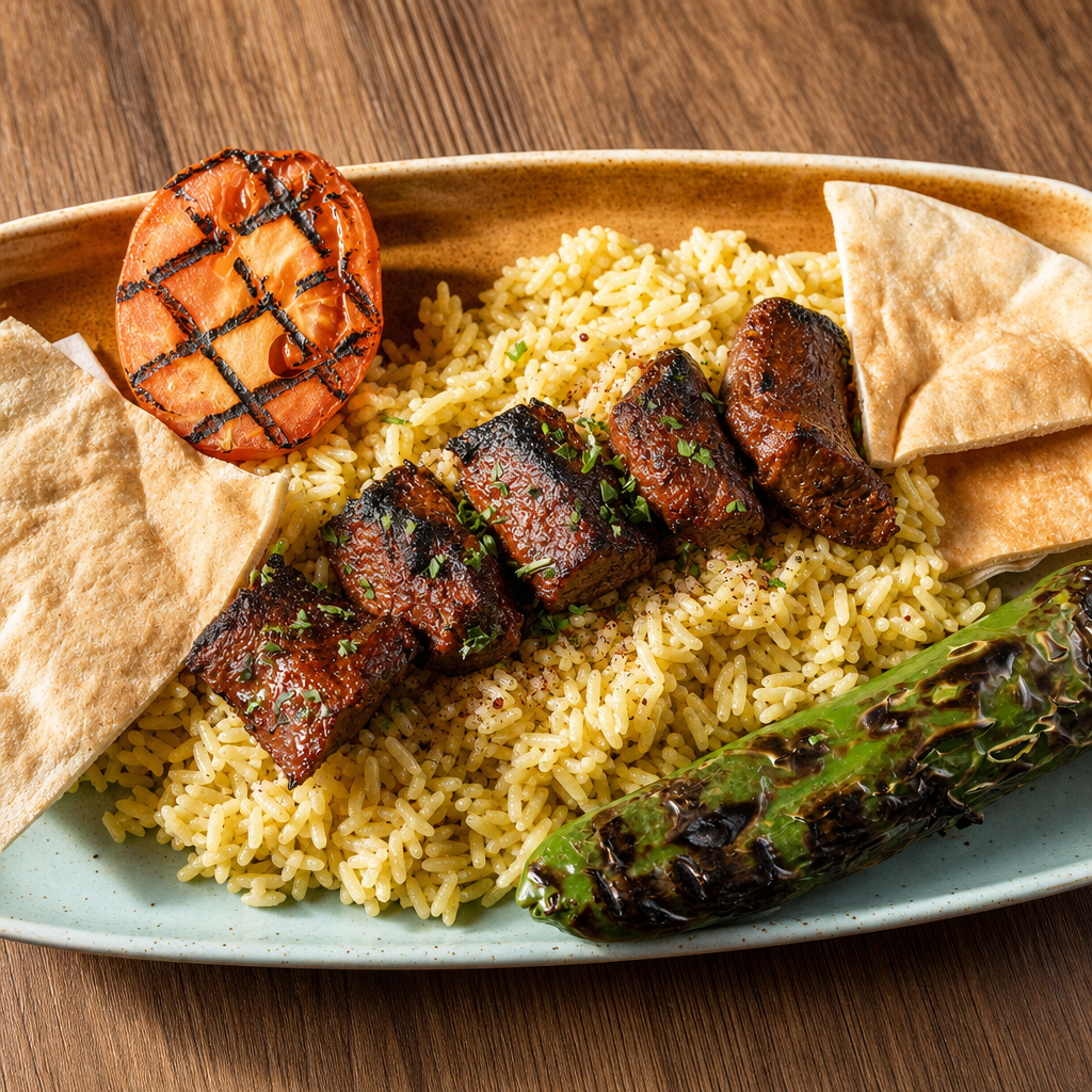 Beef Kebab Platter