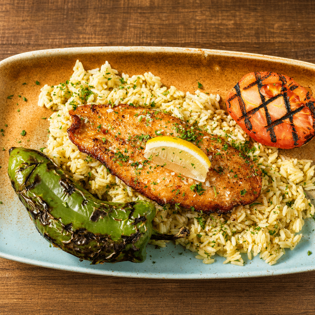 Branzino Filet Platter