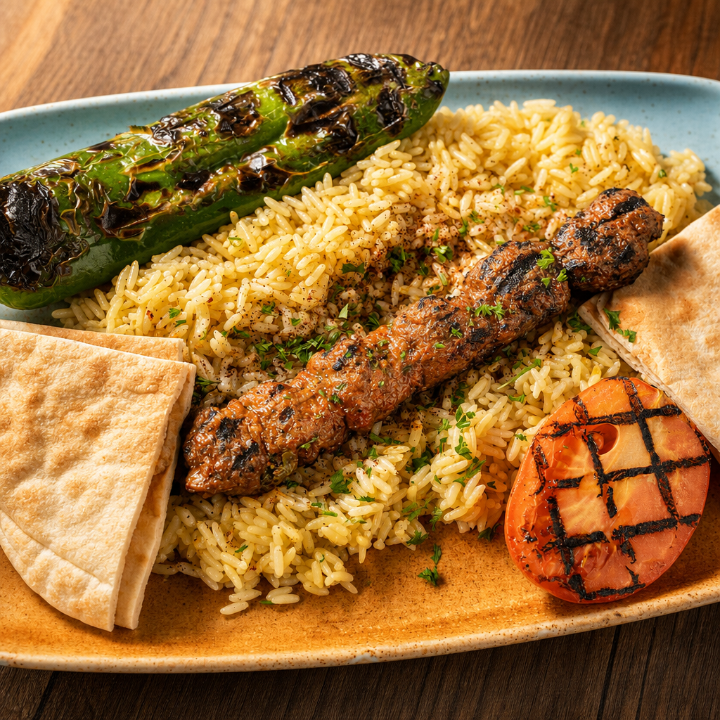 Lule Kebab Platter