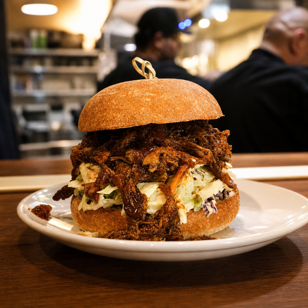 BBQ Pulled Pork Sandwich