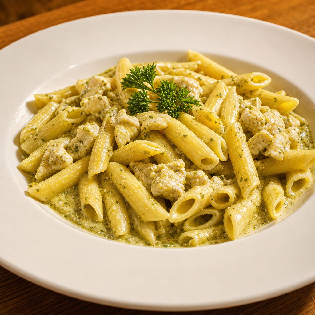 Penne Pesto Chicken