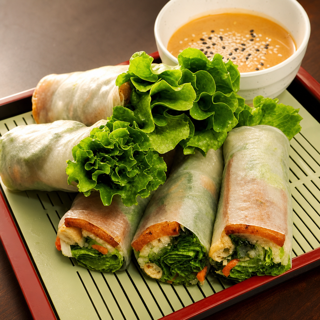 A4. BBQ Pork Rolls.