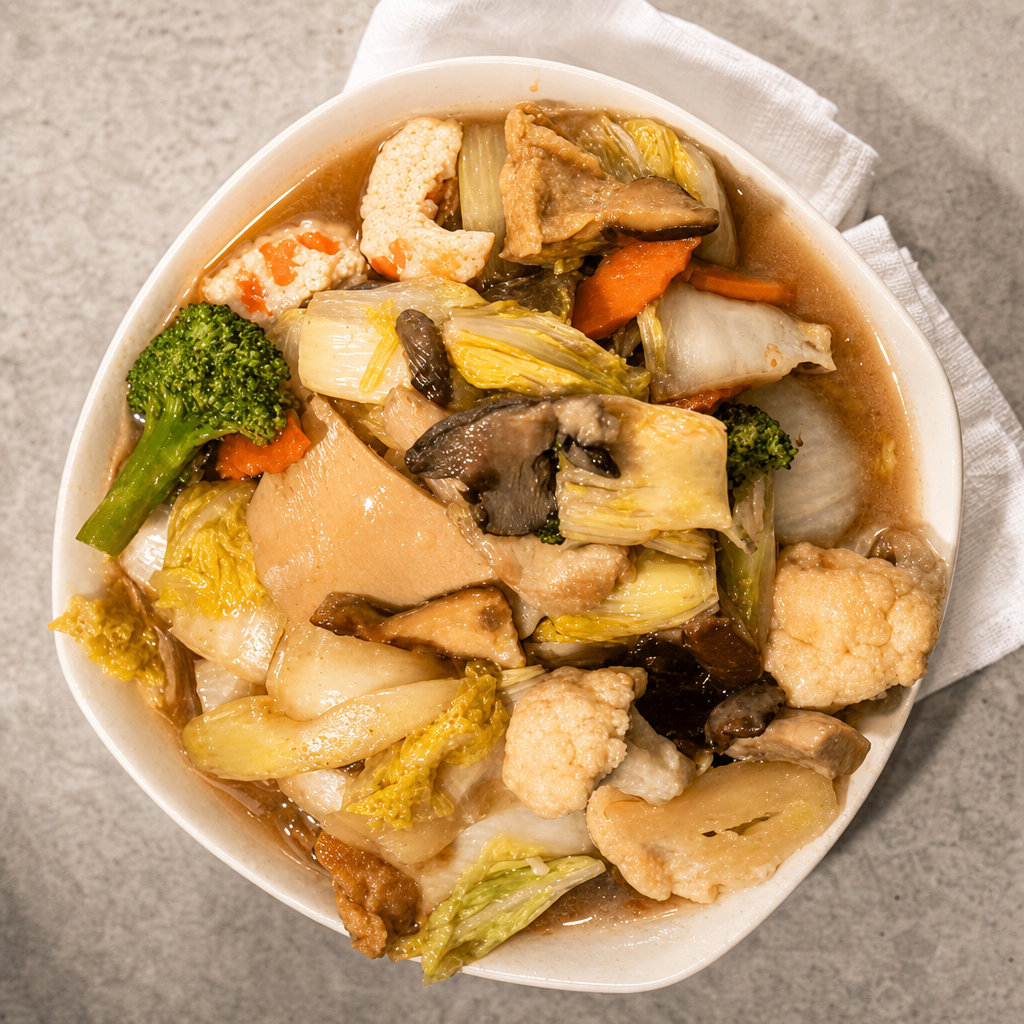 F12. Combination Stir Fried Vegetable.