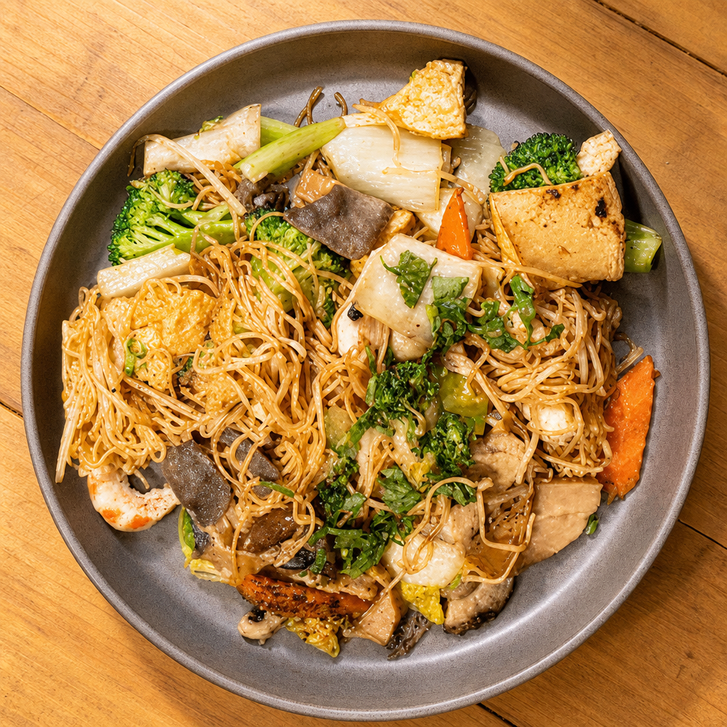 Soft Chow Mein.