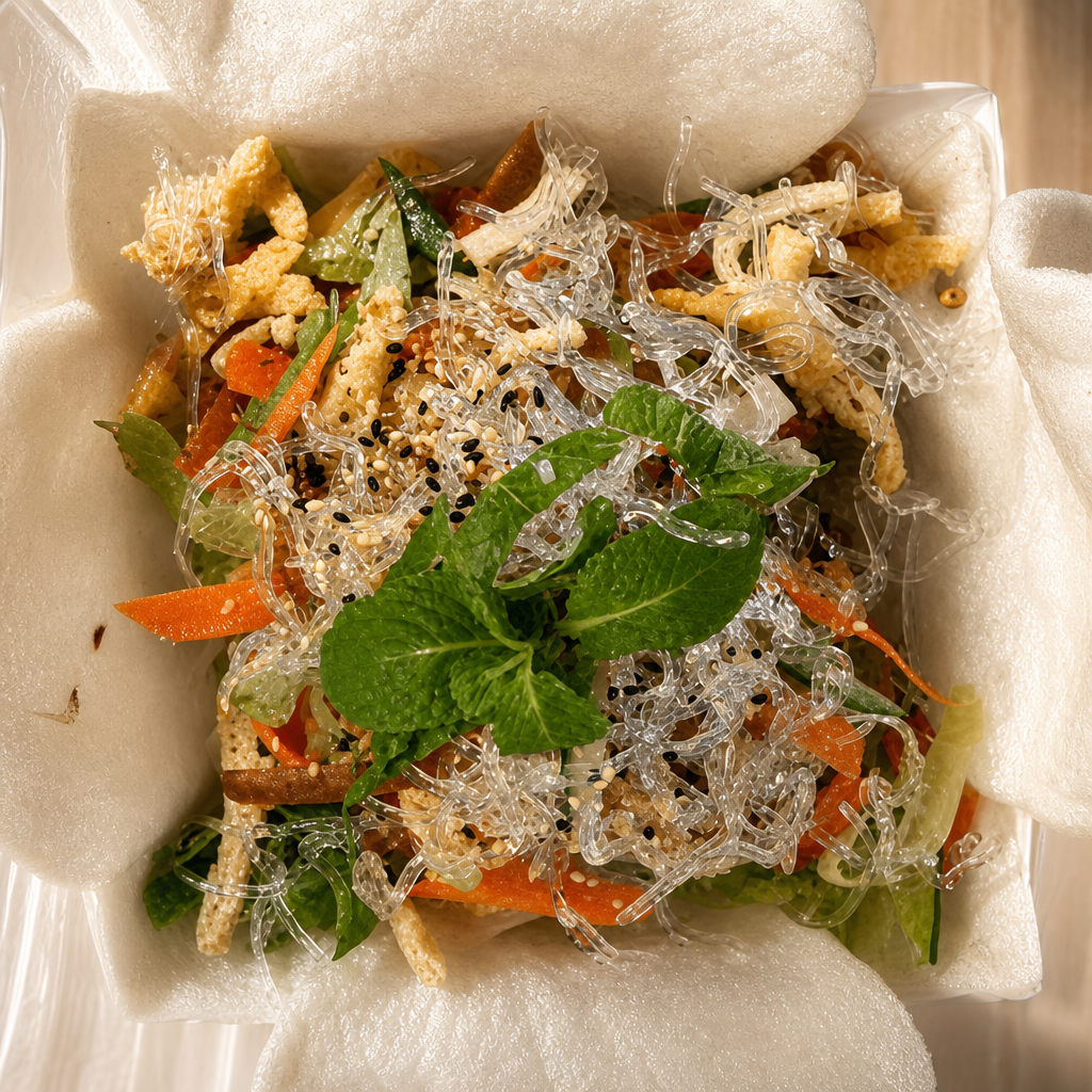 Green Lotus Salad.