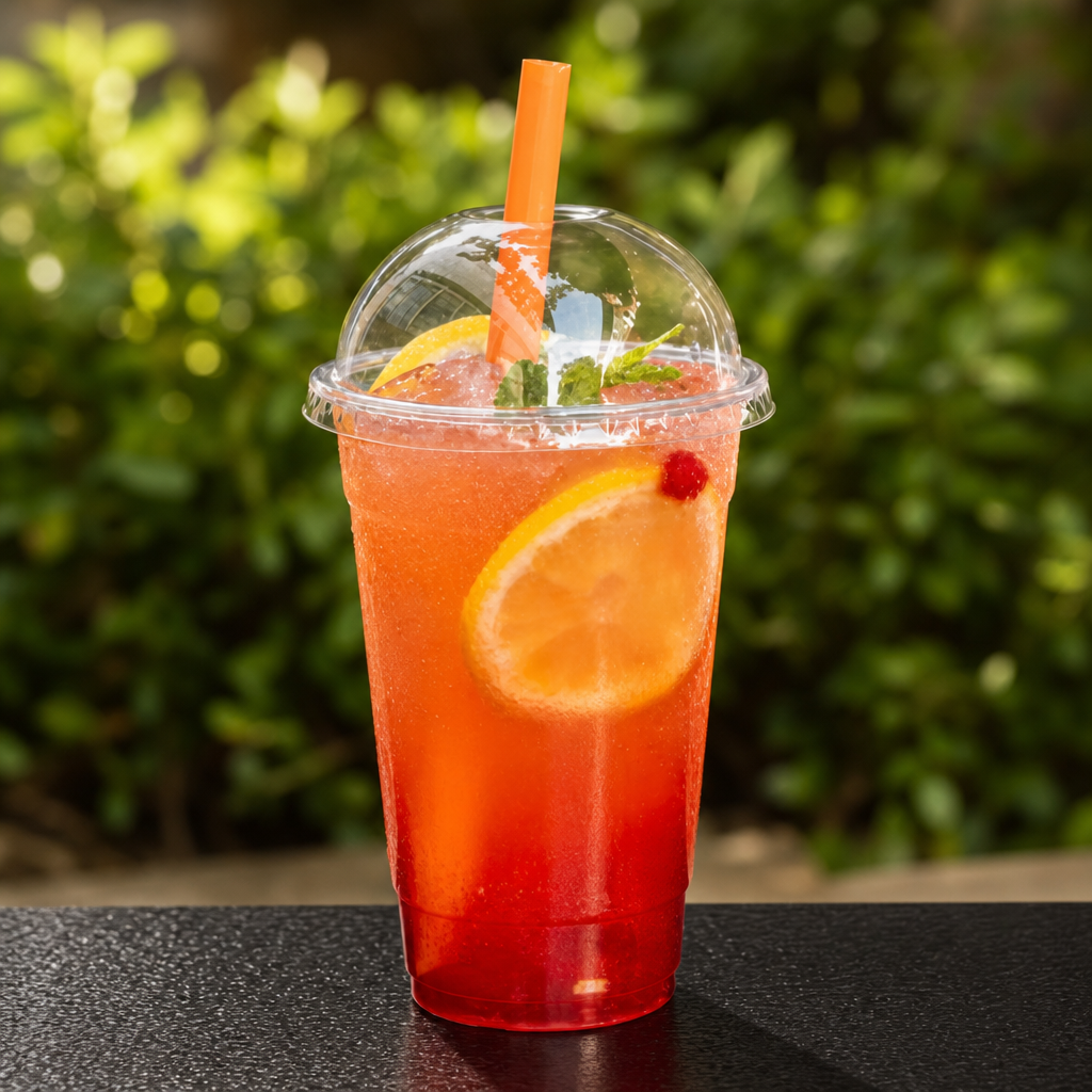 Fresh Strawberry Lemonade.