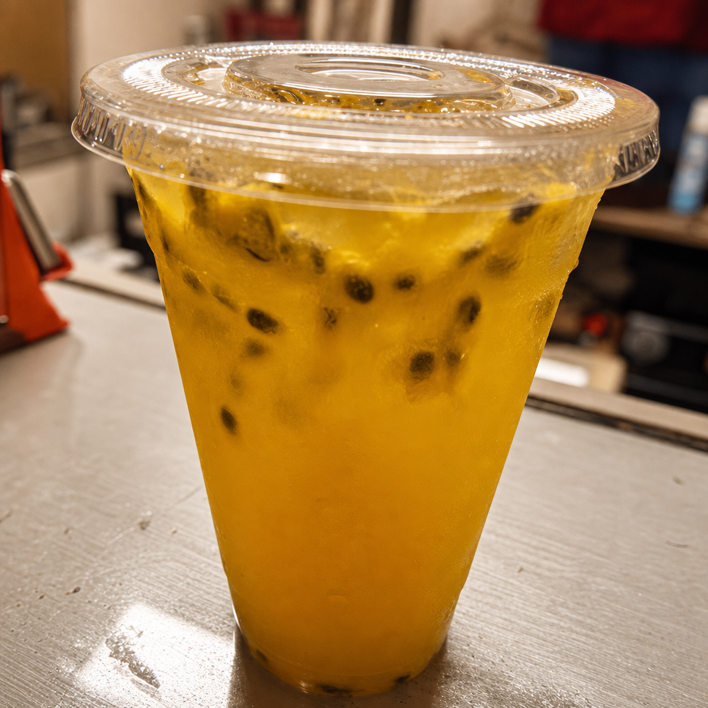Passion Fruit Juice.