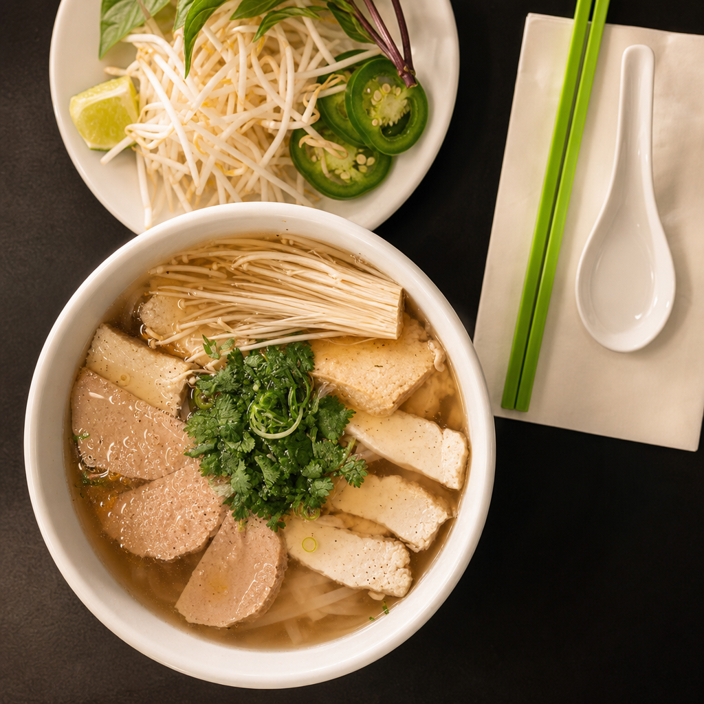 N1. Vietnamese Pho Noodle Soup.