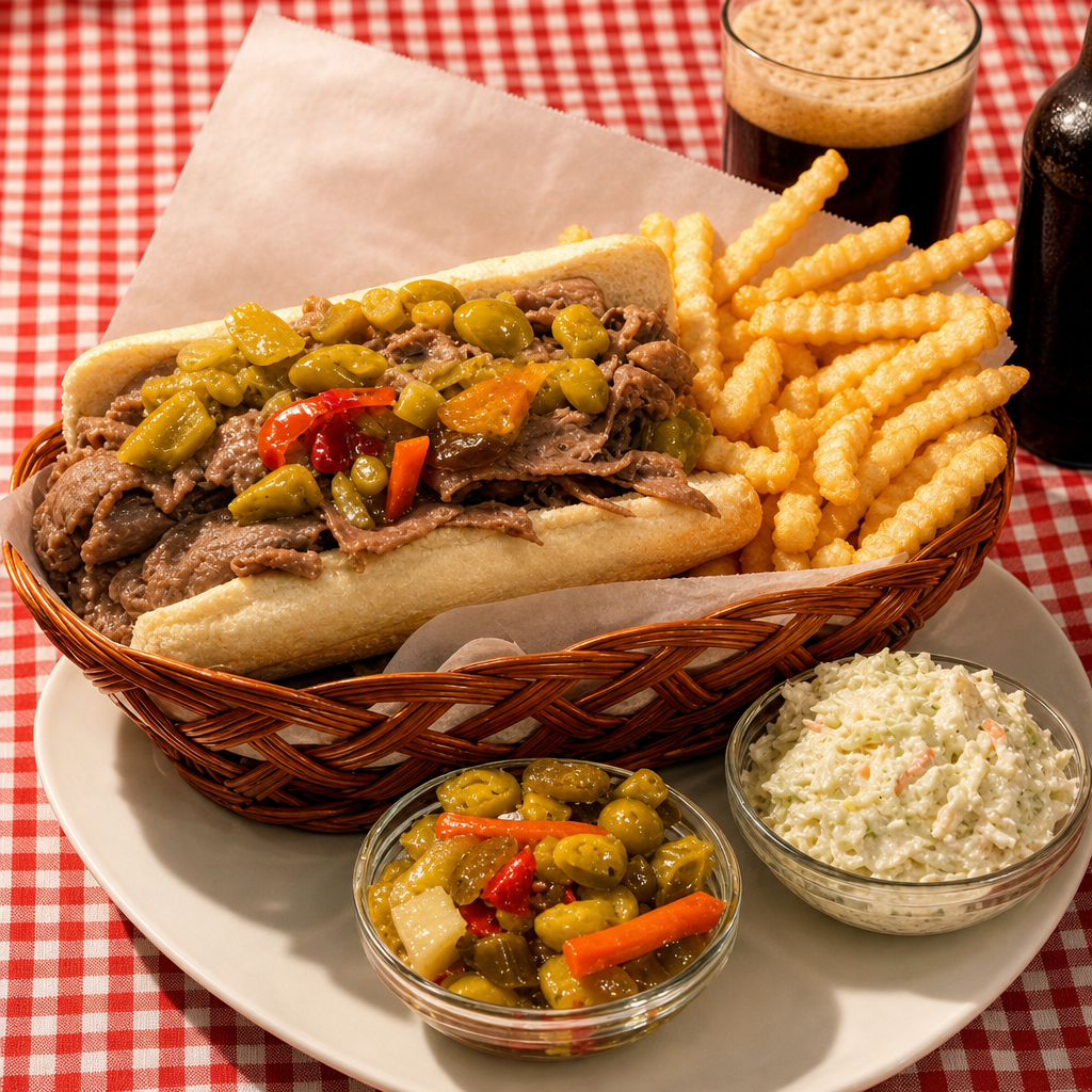 BBQ Beef Sandwich.