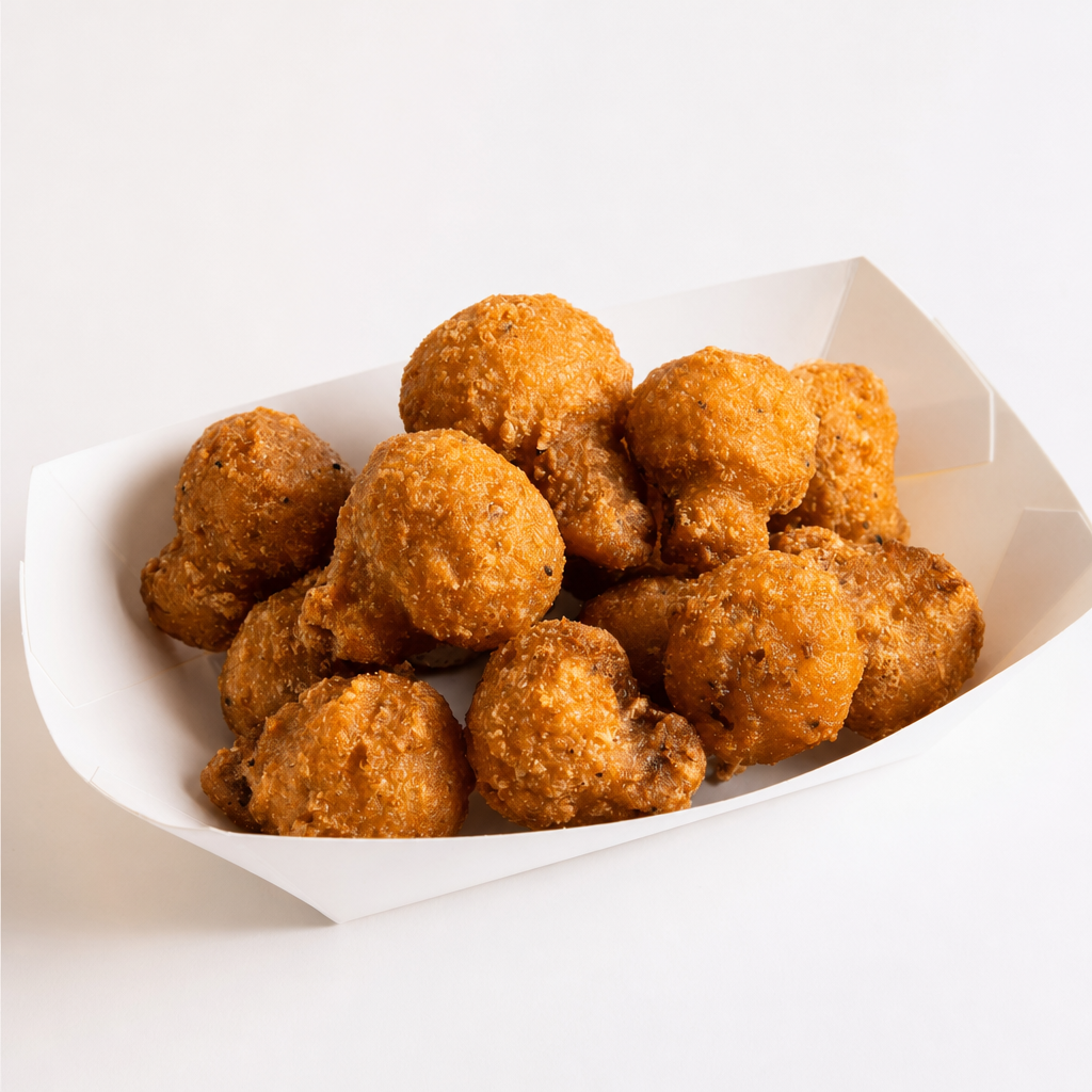 Breaded Mushrooms.
