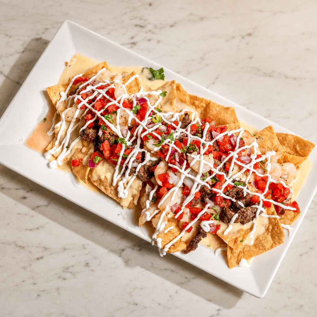 Bistro nachos dinner