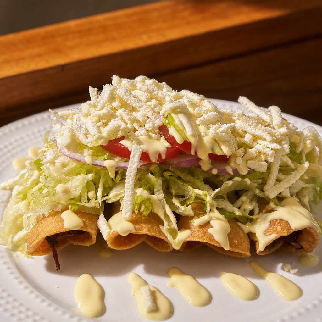 Tacos Dorados.