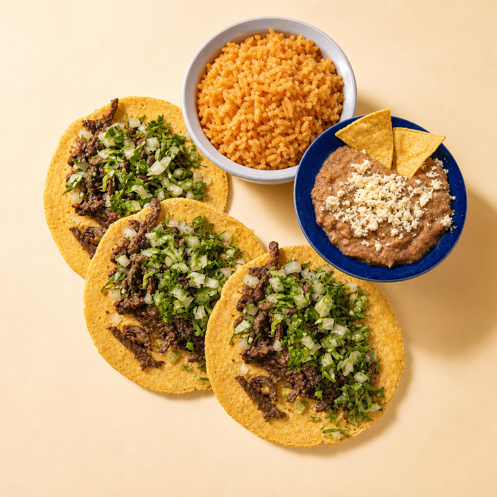 3 Taco Combo.