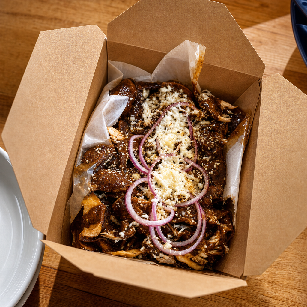 Nachos De Mole.
