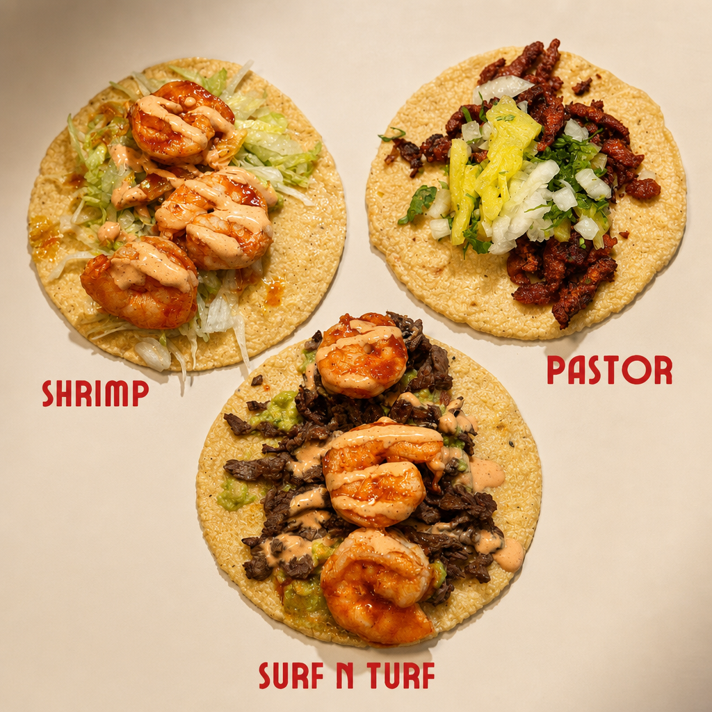 Corn Tortilla Taco.