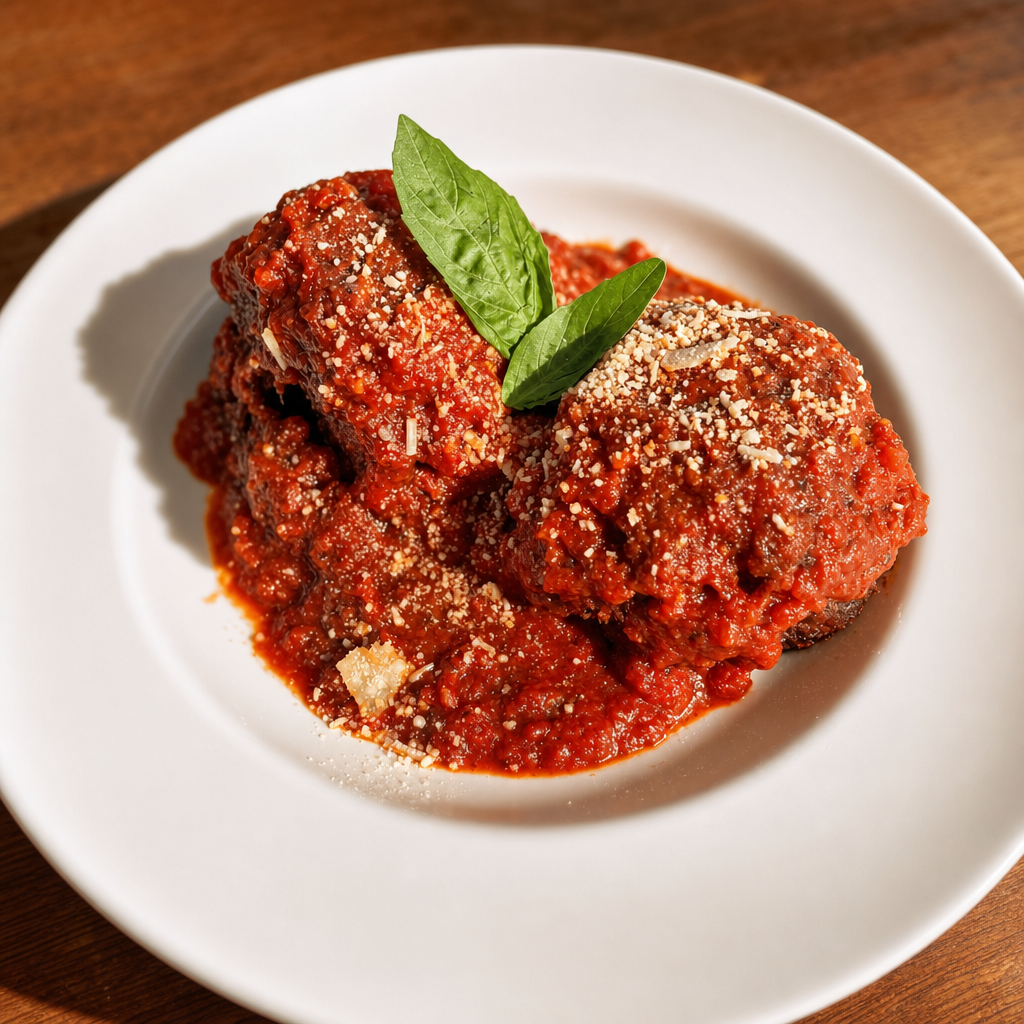 Macri's Homemade Meatball Al Forno