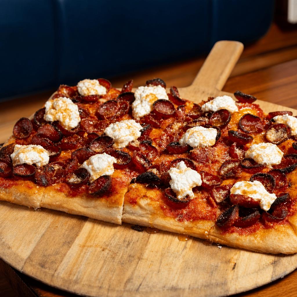 Hot Honey Pizza Al Taglio