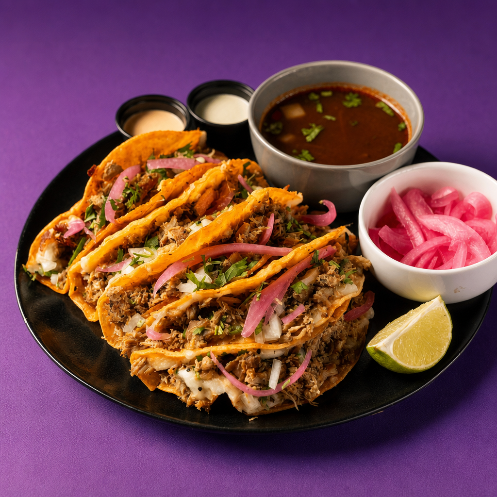 Chicken Birria Tacos