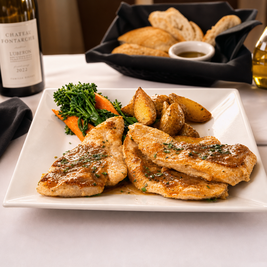Pollo Saltimbocca alla romana.