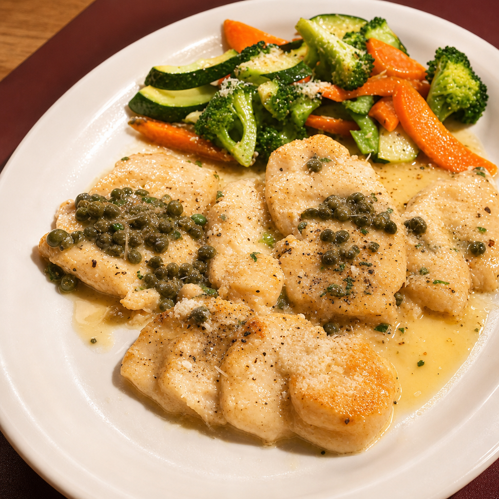 Vitello Scaloppine Piccata.