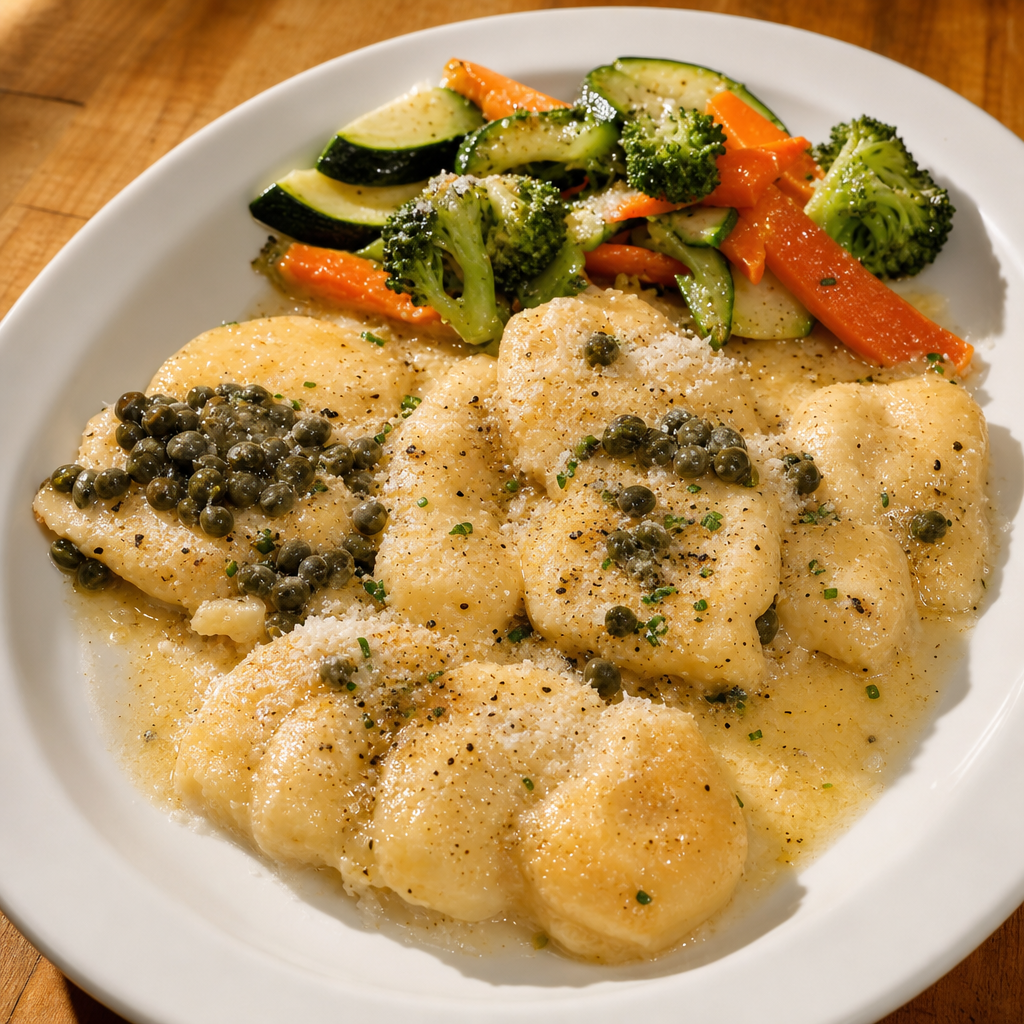 Pollo Scaloppine Piccata.