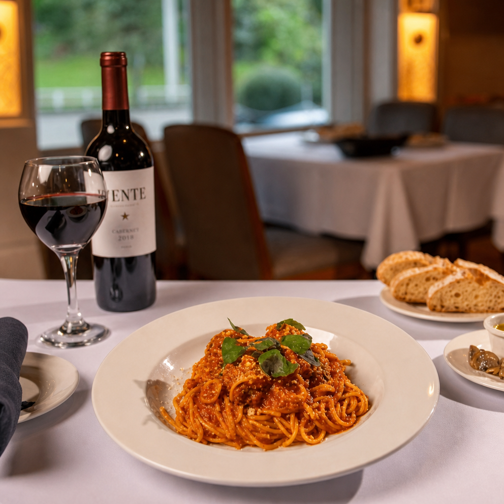 Spaghetti Con Polpette.