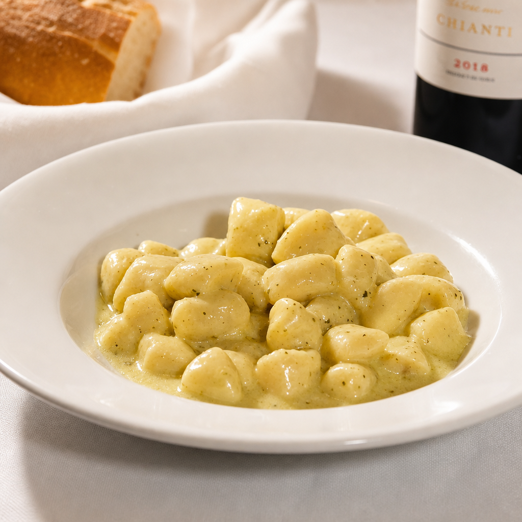 Gnocchi al piacere.